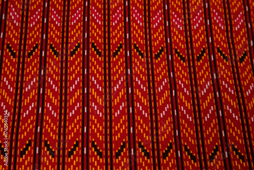Red pattern textile geometric abstract fabric stripe
