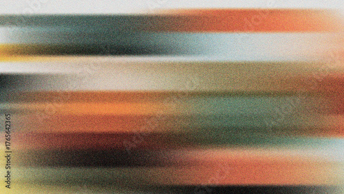 Abstract textured horizontal bands of color displaying diverse palettes and subtle gradients