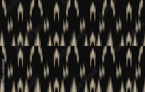 Ethnic abstract ikat art. Aztec ornament print. geometric ethnic pattern seamless  color oriental.  Design for background ,curtain, carpet, wallpaper, clothing, wrapping, Batik, vector illustration.