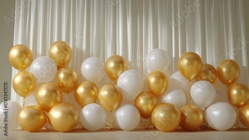 Elegant black background with golden autumn leaves for Thanksgiving sale banner and seasonal menu design  