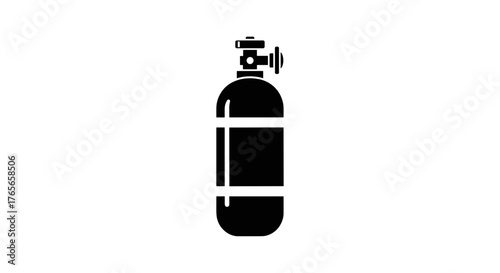 Scuba Diving Tank Icon for Underwater Exploration.