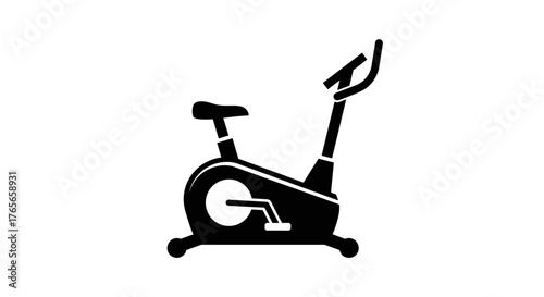 Stationary Exercise Bike for Indoor Cardio Workout and Fitness.