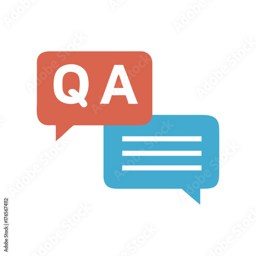 QA Speech Bubbles Communication