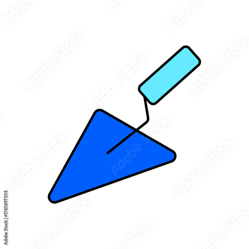 Icon a Trowel, isolated against a clean background.