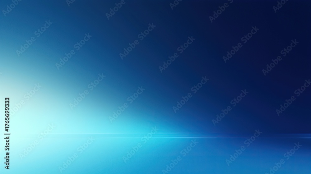 Obraz premium Blue gradient background, presenting a smooth transition between light blue and deep sky blue, with high resolution, ultra HD, high detail, and premium high quality.