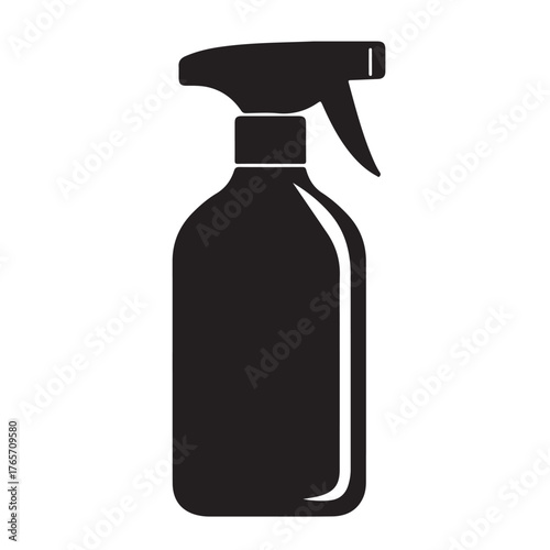 Cleaning product bottles spray bottles household supplies 