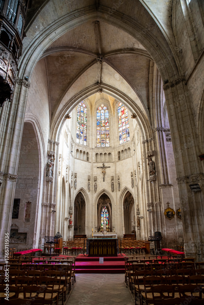 Fototapeta premium the church the church of Notre Dame des Marais