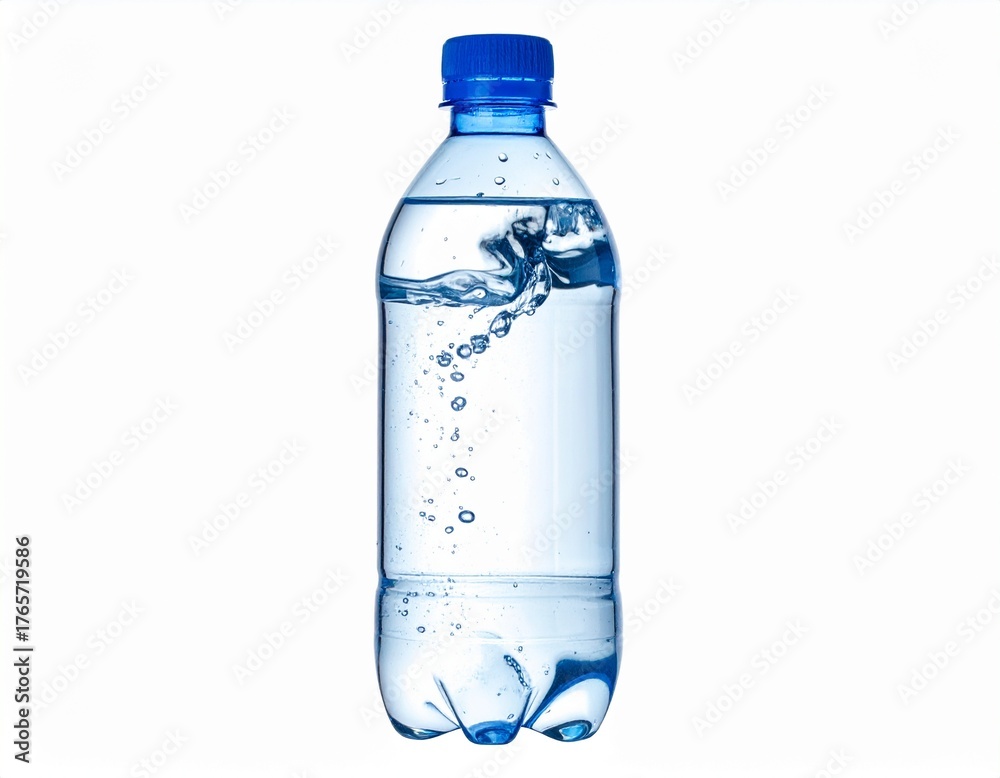 Naklejka premium drinking water bottle without background
