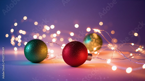 disco ball and lights cristsmats background 