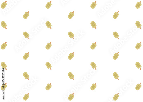 アイスキャンディの壁紙（オレンジ）