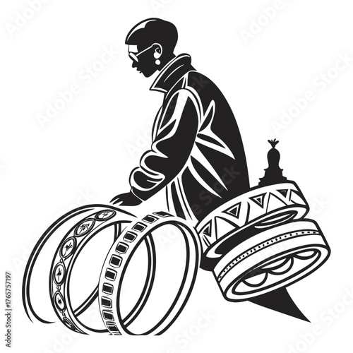 Ruth bader ginsburg with her jabots