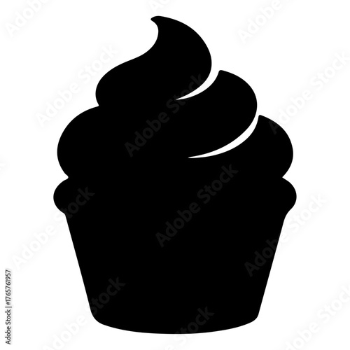 Cupcake silhouette