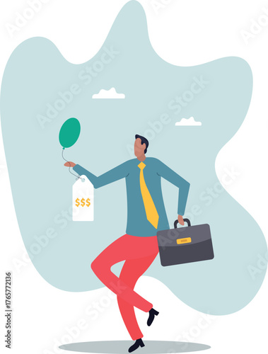 Inflation causing price rising up, overvalued stock or funds, consumer purchasing power reducing.about a man and his life.