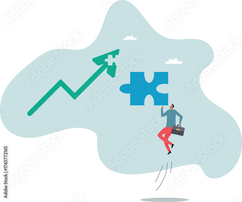 Growth strategy, solving problem to success in work,about a man and his life.