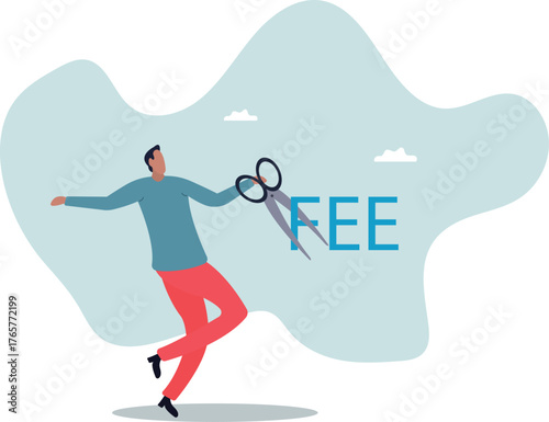 Cut fee, reduce service charge to be paid, low cost mutual fund or index fund with low fee, waiver in financial expense .about a man and his life.