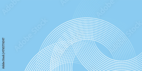 Abstract minimalist banner background, pastel colorful, blue and white gradations. vector modern design eps10