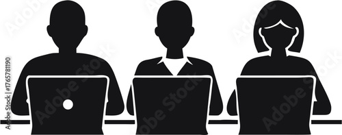 man and woman in the job