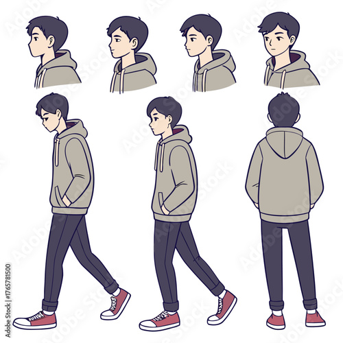 teenage-boy--student-wearing-korean-style-hoodie--.eps