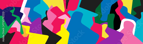 Internet people virtual reality abstract futuristic background