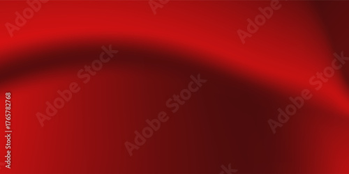 An abstract background features a gradient of red and dark red colors, creating a smooth, wave-like transition. Eps 10