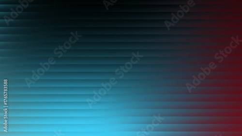 Abstract colorful background stock footage with horizontal lines, gradient, smooth transition, modern style, dark to light, blue, red, black, and elegant design for creative projects