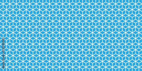 Abstract cube hexagon shape background. Vector banner design. Hexagons pattern.
