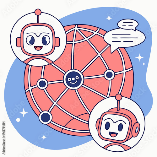 Chatbot network communication