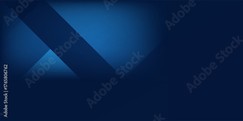 Modern mesh black dark navy blue silver abstract pattern background. Geometric shape. Line triangle angle fold polygon diamond 3D design