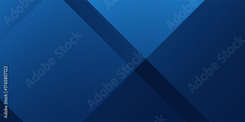 Modern black dark navy blue silver abstract pattern background. Geometric shape. Line triangle angle fold polygon diamond 3D abstract