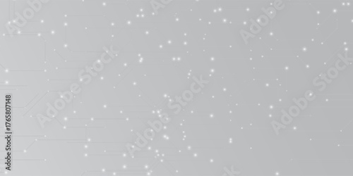 Grey white Abstract technology background, Hi tech digital connect, communication, high technology concept, science, technology background eps 10