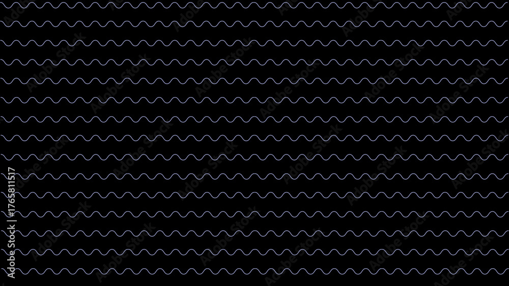 custom made wallpaper toronto digitalSubtle Violet Wavy Line Pattern on Black Seamless Minimalist Background