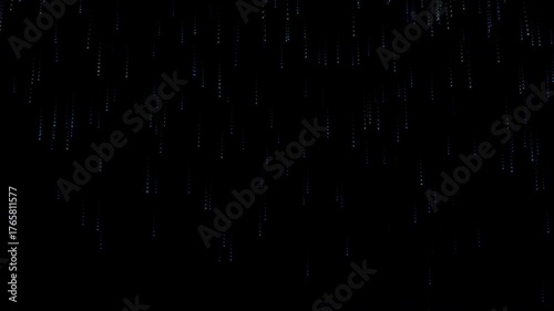 Stars falling abstract background animation with glittering shiny particles. This luxury shiny glamorous awards ceremony motion background animation loop.