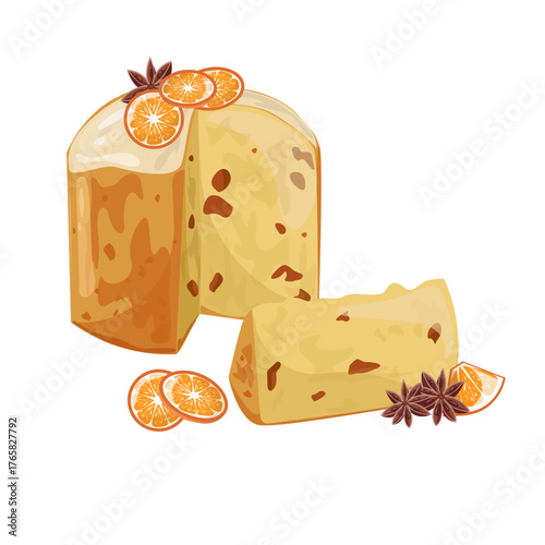 Panettone Italian Christmas Cake