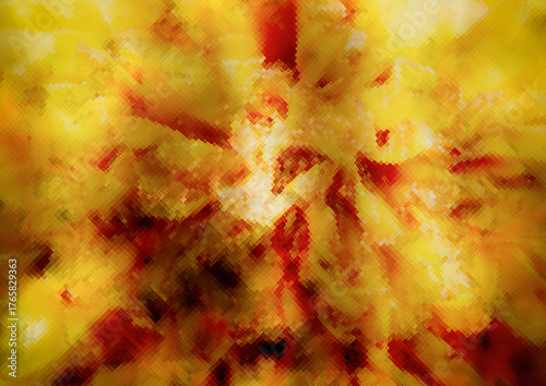 アブストラクト　ボタニカル　ペイント　バックグラウンド