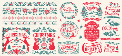 Festive Christmas New Year decor ideas