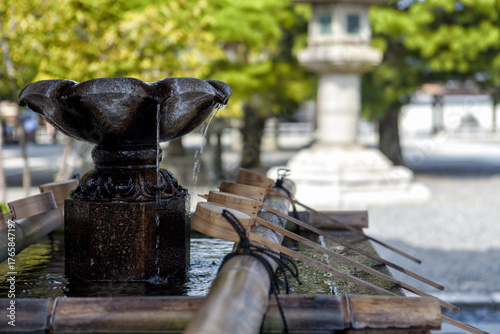 Well water for religious washing in the temple