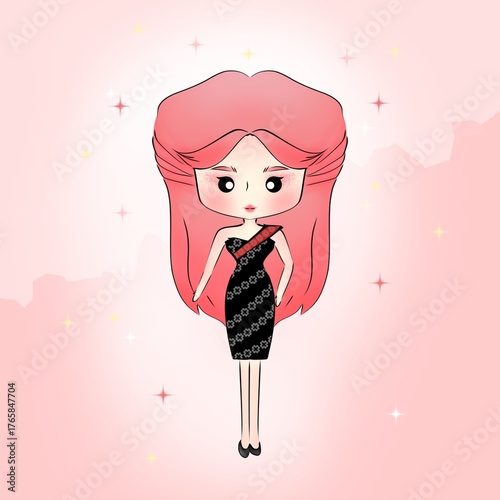 Red-haired woman