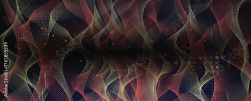 Abstract modern  technology and science futuristic background