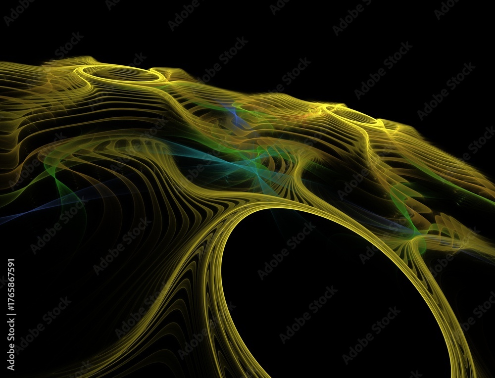 Obraz premium Imaginatory fractal abstract background Image
