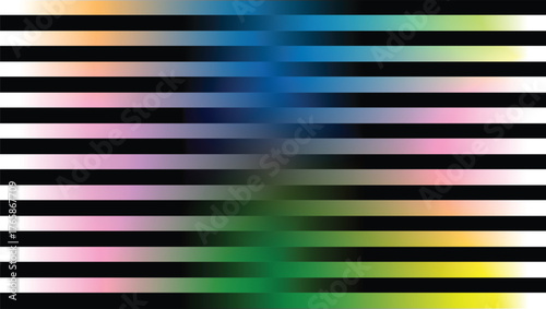 Abstract colorful striped motion blur light lines texture design vector illustration