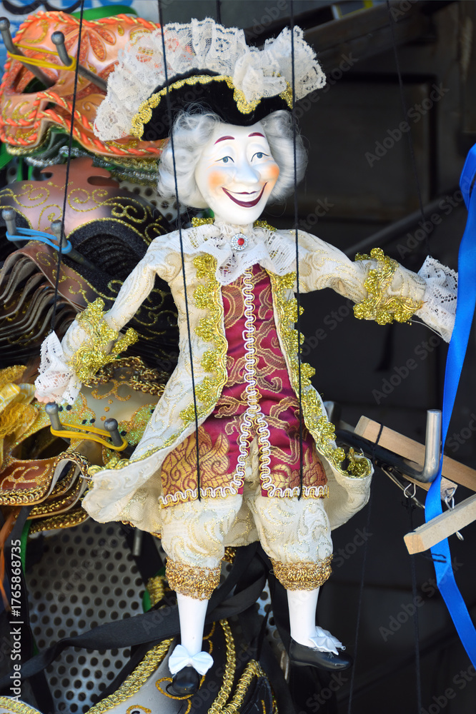 Obraz premium A puppet doll. Venice, Italy