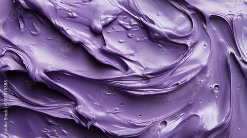 Vibrant purple texture with smooth swirls and glossy finish