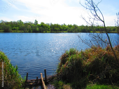 Riverside Nature Reserve in Guildford, England 