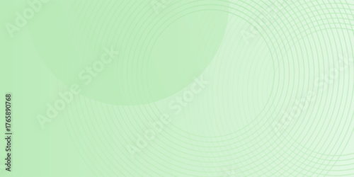 Minimalist soft Abstract Background in Gradient green and white modern simple