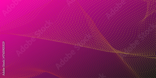 Bright color pattern green pink grid lines Abstract wavy yellow background. Surface Pro wallpaper. You can use for Web, Texture, Wallpaper, Template, Desktop background, Business banner, poster design