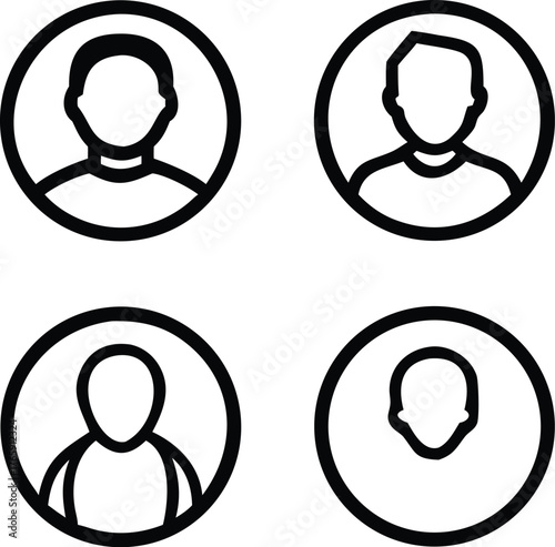 Simple linear vector icon representing connection between two people. Icon of two people with lightning symbolizing conflict or disagreement - Concept of simple linear vector icon
