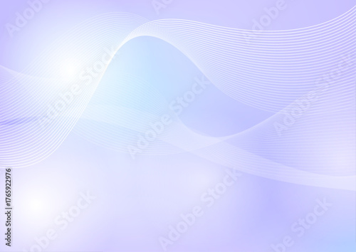 綺麗なグラデーションの青の背景　ベクター　素材	
