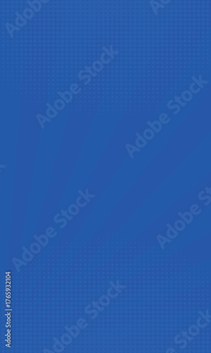 Comic book halftone background. Blue sun pop art retro rays background.