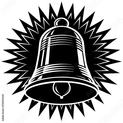 Abstract black silhouette illustration symbolizing stock market growth and financial trading with upward trends and abstract shapes perfect for business concepts