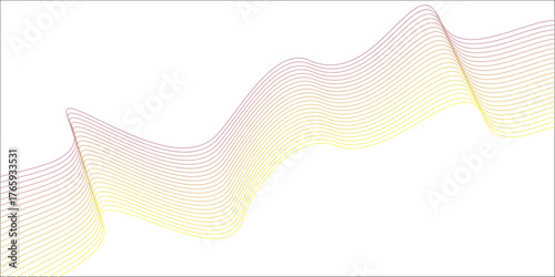 Abstract dynamic blue vector wave pattern background illustration